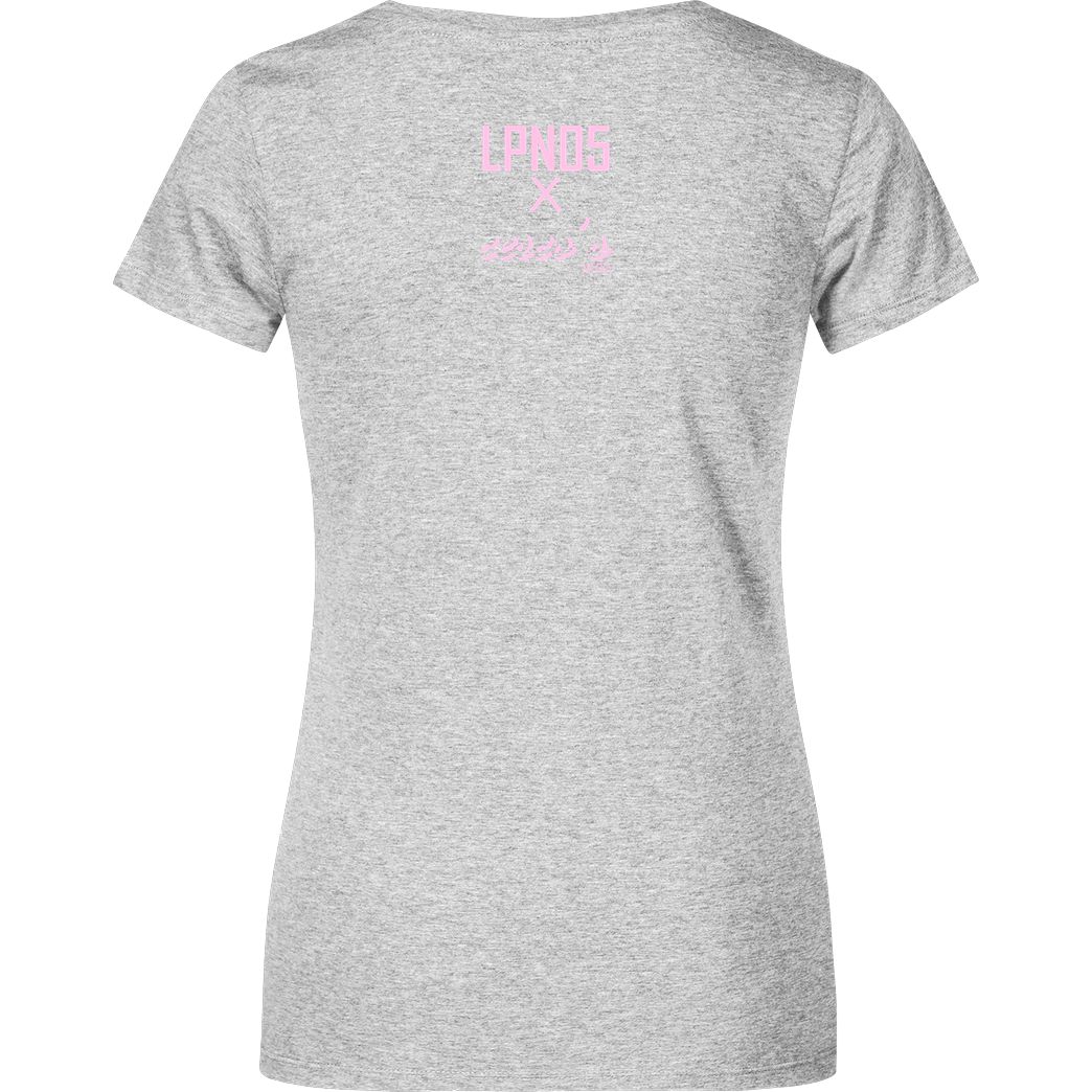LPN05 LPN05 - Rocket Bunny T-Shirt Damenshirt heather grey