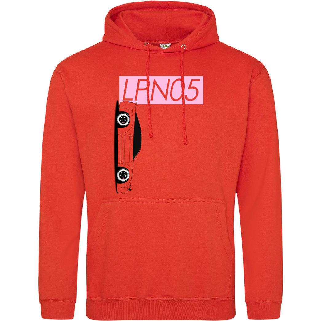 LPN05 LPN05 - Rocket Bunny Sweatshirt JH Hoodie - Orange