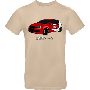 LPN05 LPN05 - Roter Baron T-Shirt B&C EXACT 190 - Sand
