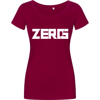LPN05 LPN05 - ZERO5 T-Shirt Damenshirt berry