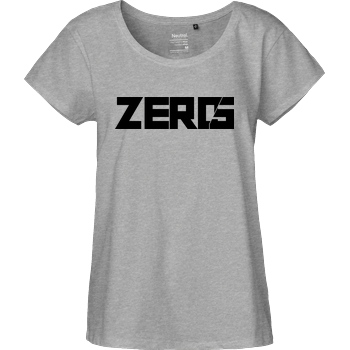 LPN05 LPN05 - ZERO5 T-Shirt Fairtrade Loose Fit Girlie - heather grey