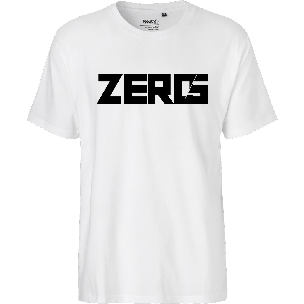 LPN05 LPN05 - ZERO5 T-Shirt Fairtrade T-Shirt - weiß