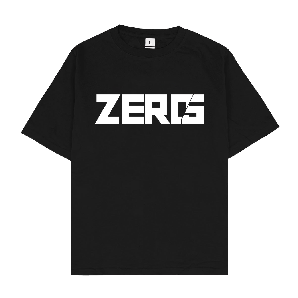 LPN05 LPN05 - ZERO5 T-Shirt Oversize T-Shirt - Schwarz