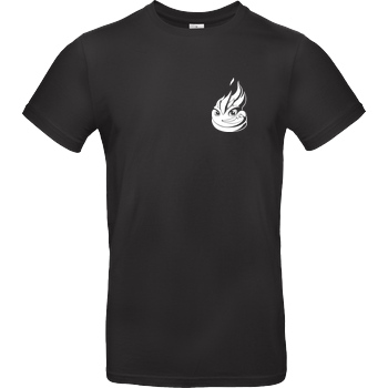 Lucas Lit LucasLit - Litty Shirt T-Shirt B&C EXACT 190 - Schwarz