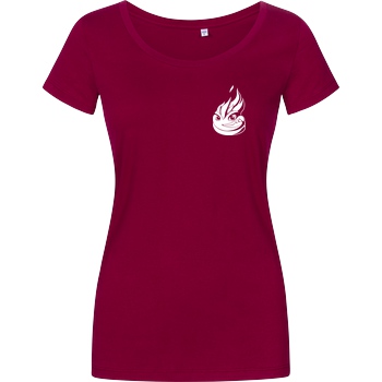 Lucas Lit LucasLit - Litty Shirt T-Shirt Damenshirt berry
