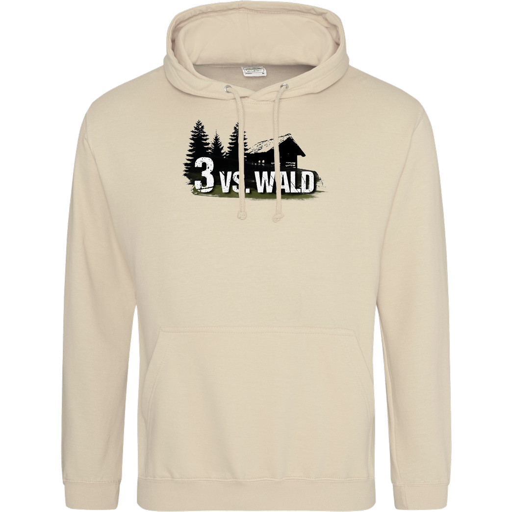 M4cM4nus M4cm4nus - 3 vs. Wald Sweatshirt JH Hoodie - Sand