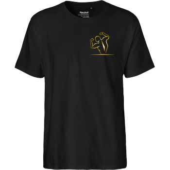 None M4cM4nus - Bizeps pure T-Shirt Fairtrade T-Shirt - schwarz