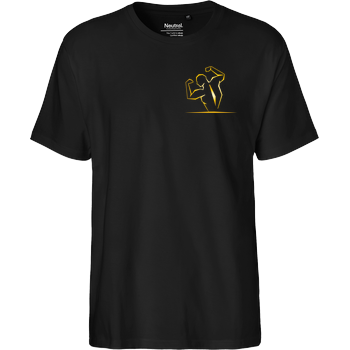 M4cM4nus - Bizeps pure Fairtrade T-Shirt - schwarz