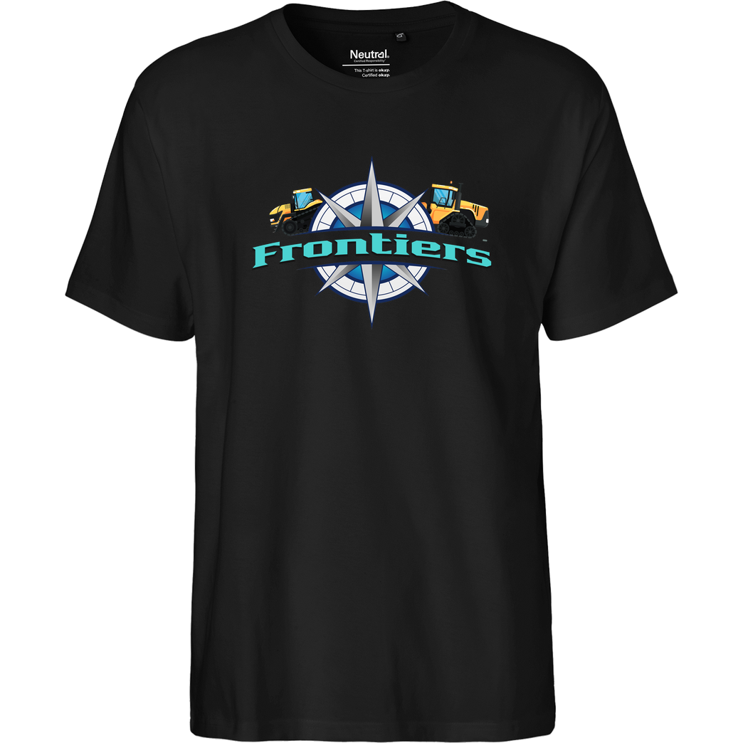 M4cM4nus M4cm4nus - Frontiers T-Shirt Fairtrade T-Shirt - schwarz