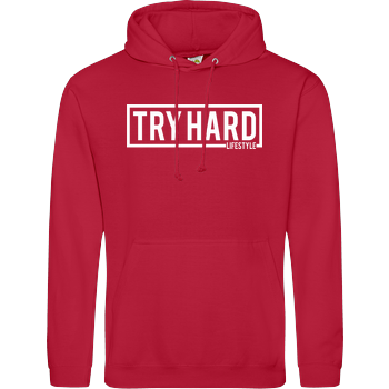 Marcel Scorpion - Try Hard Lifestyle JH Hoodie - Rot