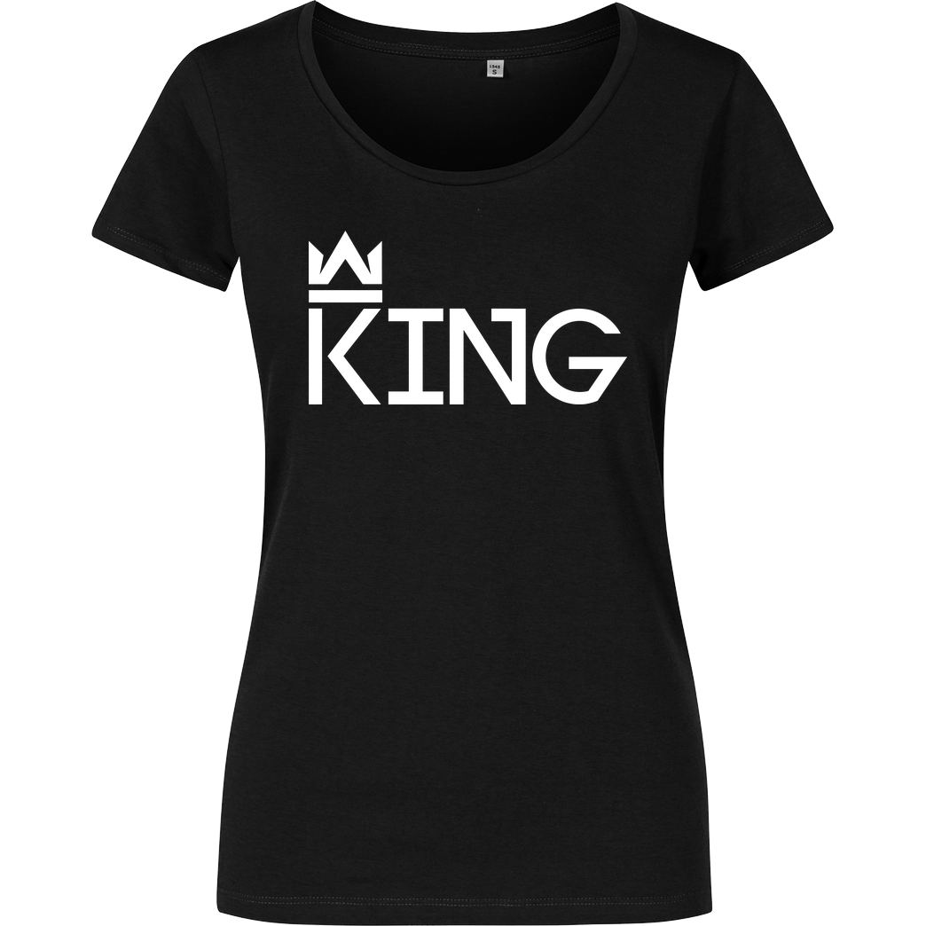 MarcelScorpion MarcelScorpion - King T-Shirt Damenshirt schwarz
