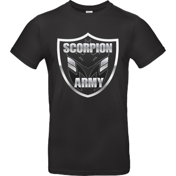 MarcelScorpion MarcelScorpion - Scorpion Army T-Shirt B&C EXACT 190 - Schwarz