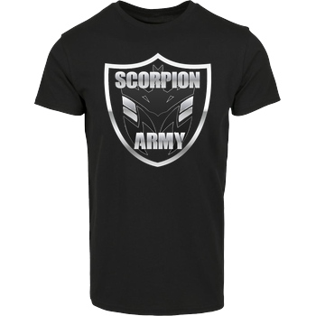 MarcelScorpion MarcelScorpion - Scorpion Army T-Shirt Hausmarke T-Shirt  - Schwarz