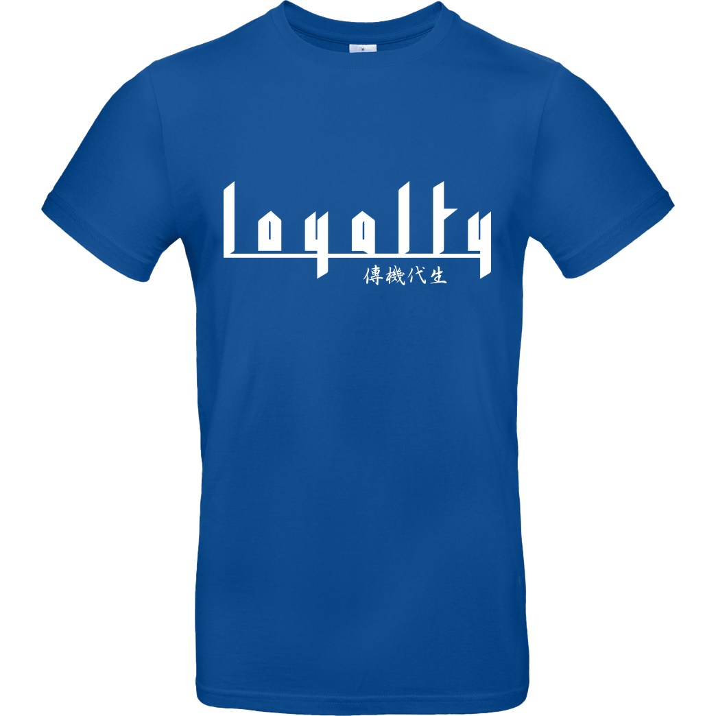 Markey Markey - Loyalty chinese T-Shirt B&C EXACT 190 - Royal