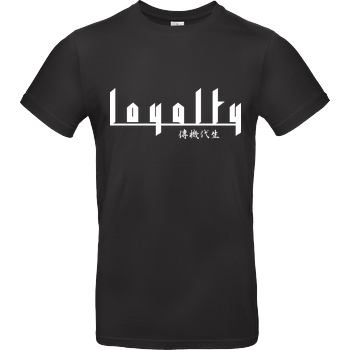 Markey Markey - Loyalty chinese T-Shirt B&C EXACT 190 - Schwarz