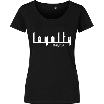 Markey - Loyalty chinese Damenshirt schwarz