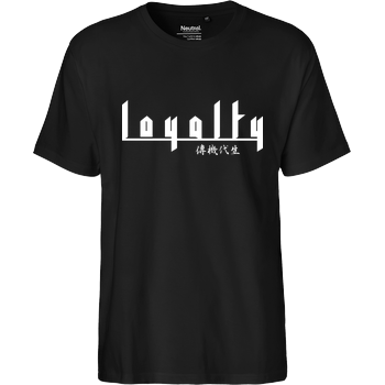 Markey - Loyalty chinese Fairtrade T-Shirt - schwarz