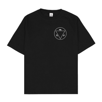 Markey Markey - MMXVI T-Shirt Oversize T-Shirt - Schwarz