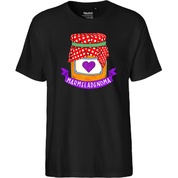 Marmeladenoma - Logo Fairtrade T-Shirt - schwarz