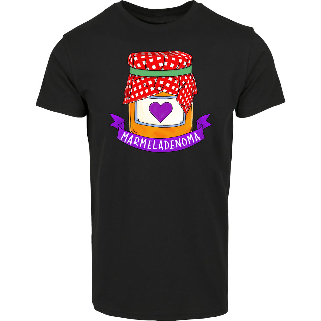 Marmeladenoma Marmeladenoma - Logo T-Shirt Hausmarke T-Shirt  - Schwarz