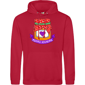 Marmeladenoma - Logo JH Hoodie - Rot