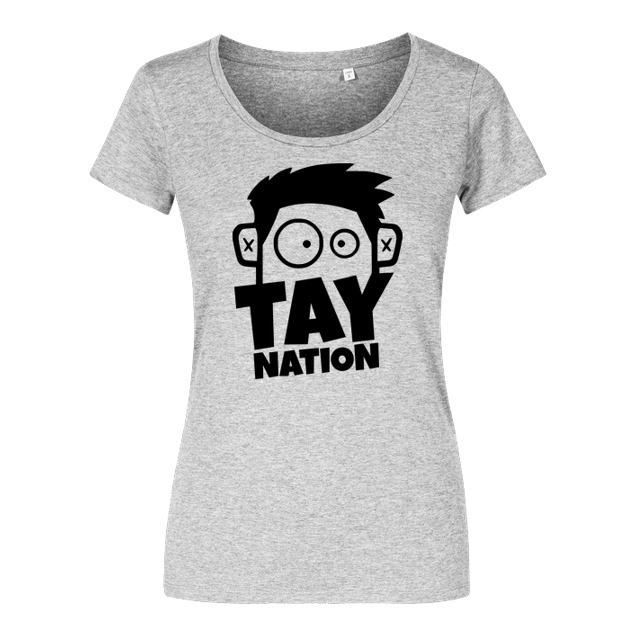 MasterTay - MasterTay - Tay Nation 2.0 - T-Shirt - Damenshirt heather grey