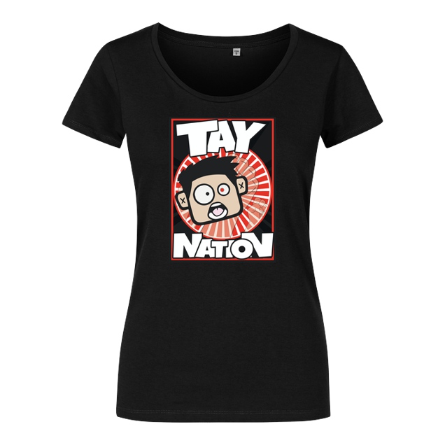 MasterTay - MasterTay - Tay Nation - T-Shirt - Damenshirt schwarz