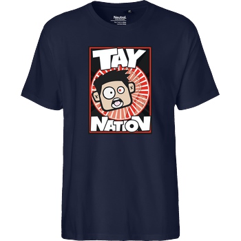 MasterTay MasterTay - Tay Nation T-Shirt Fairtrade T-Shirt - navy