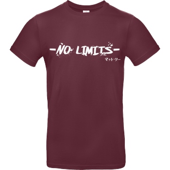 Matt Lee Matt Lee - No Limits T-Shirt B&C EXACT 190 - Bordeaux