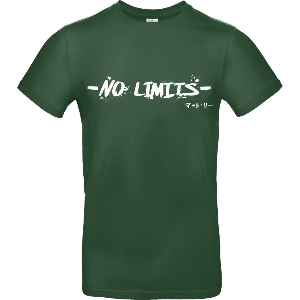 Matt Lee Matt Lee - No Limits T-Shirt B&C EXACT 190 - Flaschengrün