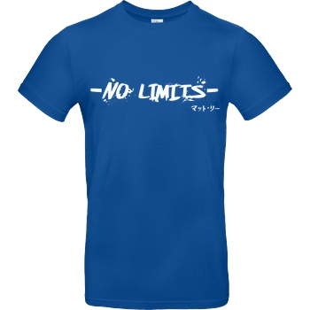 Matt Lee Matt Lee - No Limits T-Shirt B&C EXACT 190 - Royal