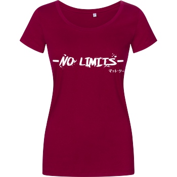 Matt Lee Matt Lee - No Limits T-Shirt Damenshirt berry