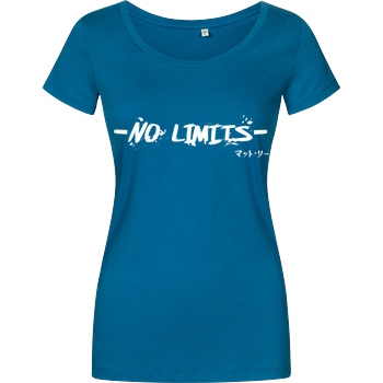 Matt Lee Matt Lee - No Limits T-Shirt Damenshirt petrol