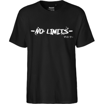 Matt Lee Matt Lee - No Limits T-Shirt Fairtrade T-Shirt - schwarz