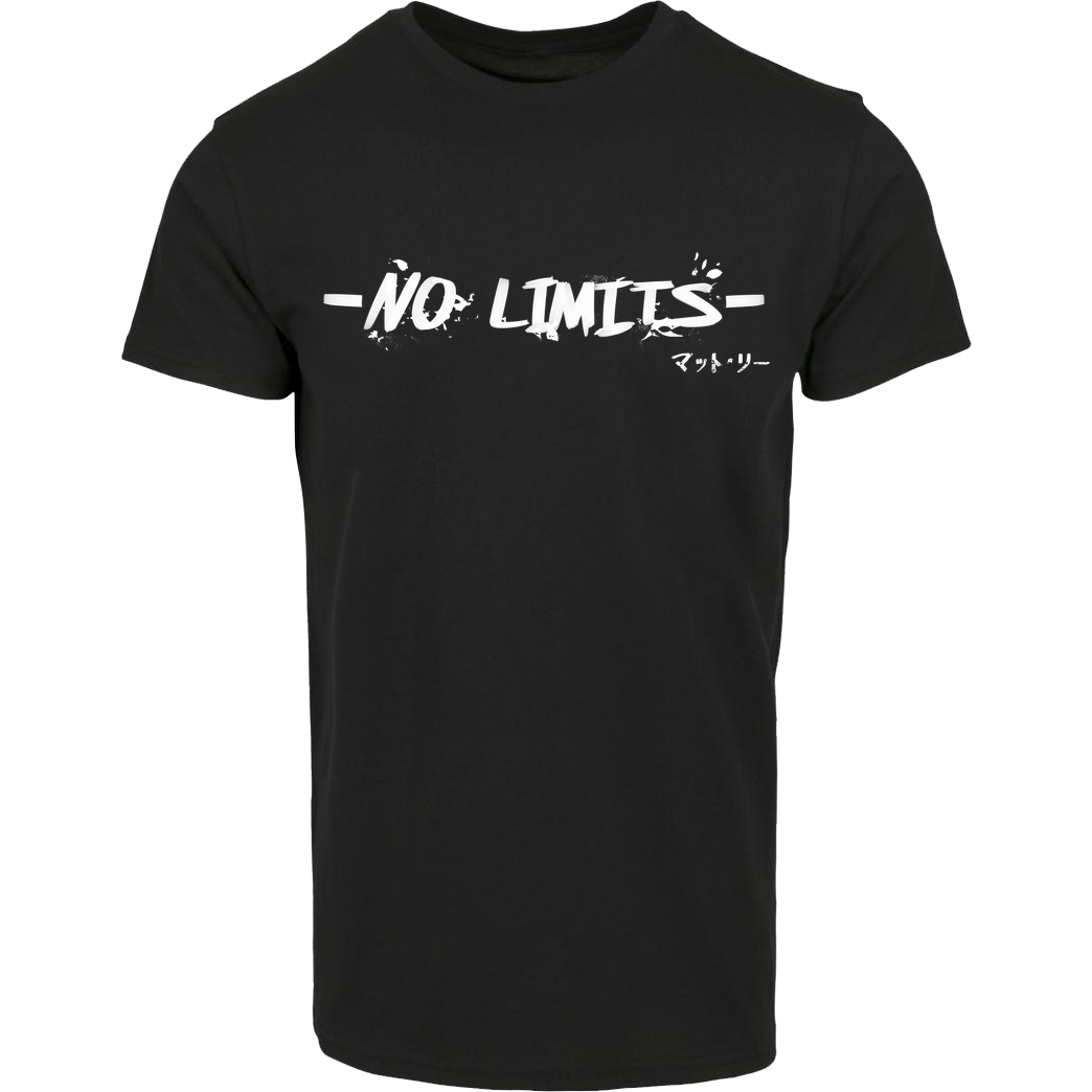 Matt Lee Matt Lee - No Limits T-Shirt Hausmarke T-Shirt  - Schwarz