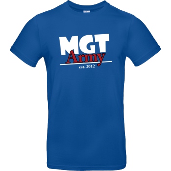 MaxGamingTV MaxGamingTV - MGT Army T-Shirt B&C EXACT 190 - Royal