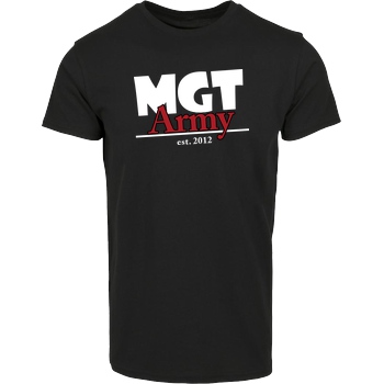MaxGamingTV MaxGamingTV - MGT Army T-Shirt Hausmarke T-Shirt  - Schwarz