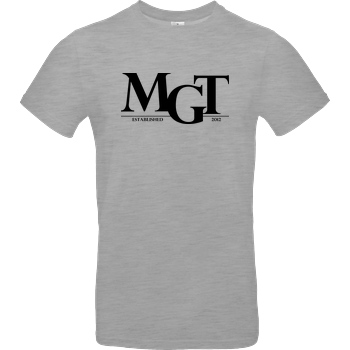 MaxGamingTV MaxGamingTV - MGT Casual T-Shirt B&C EXACT 190 - heather grey