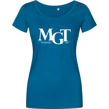 MaxGamingTV - MGT Casual Damenshirt petrol