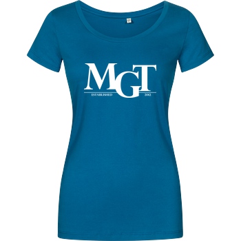 MaxGamingTV MaxGamingTV - MGT Casual T-Shirt Damenshirt petrol