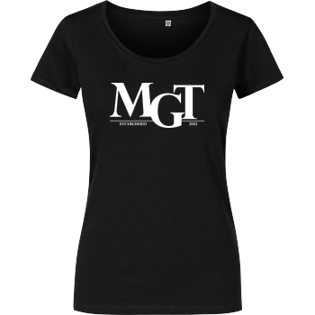 MaxGamingTV - MGT Casual Damenshirt schwarz