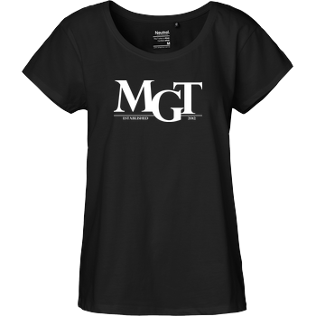MaxGamingTV - MGT Casual Fairtrade Loose Fit Girlie - schwarz