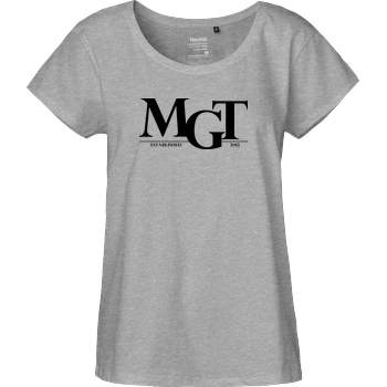 MaxGamingTV MaxGamingTV - MGT Casual T-Shirt Fairtrade Loose Fit Girlie - heather grey