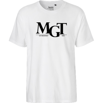 MaxGamingTV - MGT Casual Fairtrade T-Shirt - weiß