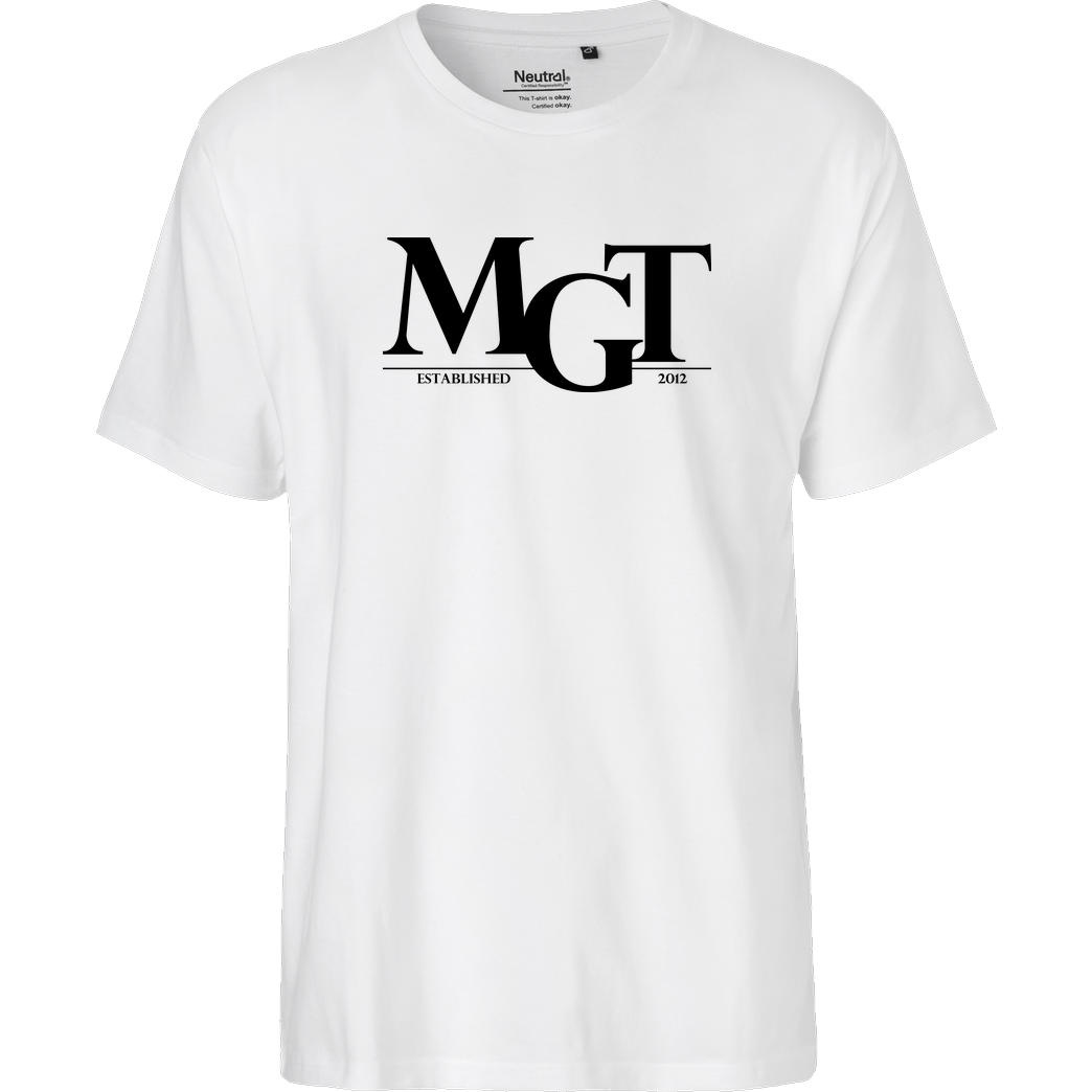 MaxGamingTV MaxGamingTV - MGT Casual T-Shirt Fairtrade T-Shirt - weiß