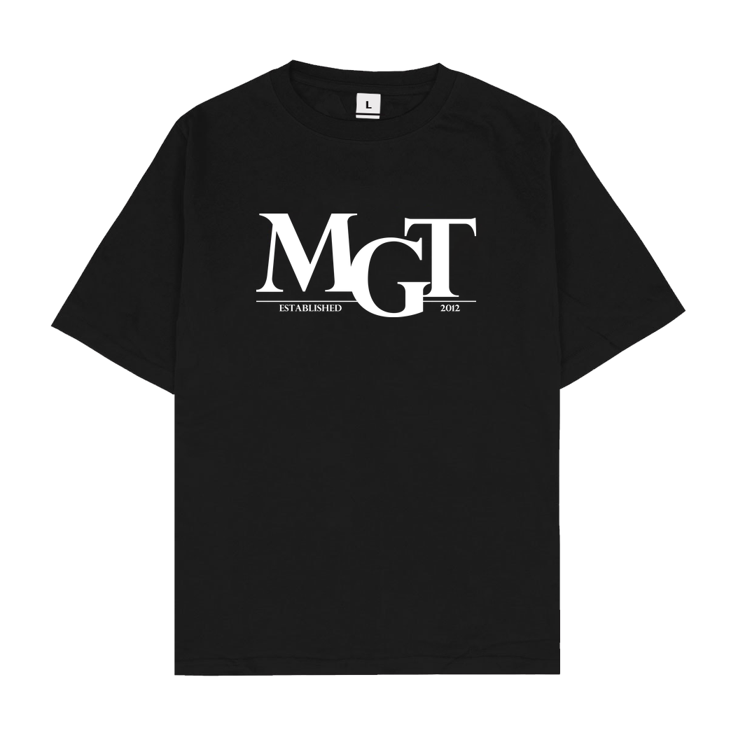 MaxGamingTV MaxGamingTV - MGT Casual T-Shirt Oversize T-Shirt - Schwarz