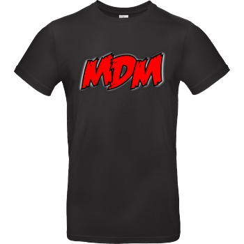 MDM - Matzes Daily Madness MDM - Matzes Daily Madness T-Shirt B&C EXACT 190 - Schwarz