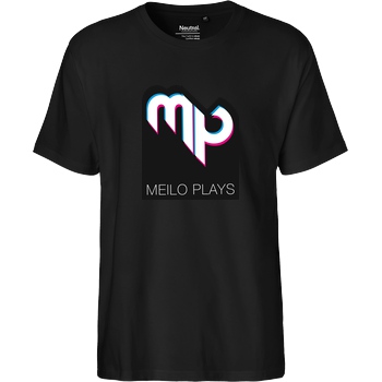 MeiloPlays MeiloPlays - Logo T-Shirt Fairtrade T-Shirt - schwarz