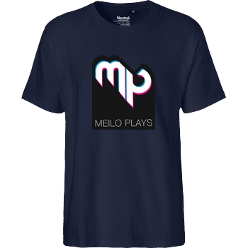 MeiloPlays MeiloPlays - Logo T-Shirt Fairtrade T-Shirt - navy
