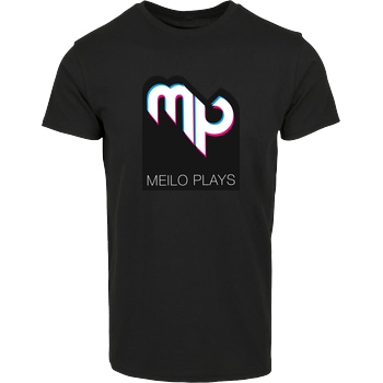 MeiloPlays MeiloPlays - Logo T-Shirt Hausmarke T-Shirt  - Schwarz